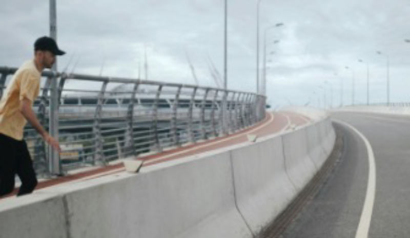 A Pedestrian Barrier use to discourage highway crossings and reduce fatal accidents.